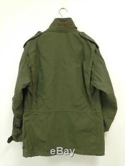 1970's Vintage Olive Green Army M65 Field Jacket Medium Regular Alpha Industries