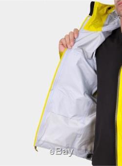2019 ARCTERYX Alpha AR Jacket Medium Lichen Yellow Gore-Tex PRO SV LT Beta