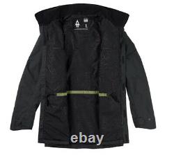 $350 Burton Undefeated Alpha Industries M-65 Trench Jacket Black Dryride M L