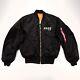 5sos X Alpha Industries Ma1 Bomber Jacket Mens Size M Reversible Excellent Cond
