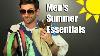 7 Men S Summer Essentials Warm Weather Style Must Haves Favorites