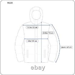 ALPHA INDUSTRIES Jacket Men's MEDIUM Sherpa Lined Removable Hood Full Zip Logo