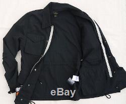ALPHA INDUSTRIES M-65 Revival Field Coat Black Lightweight Jacket Men's Medium