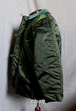 ALPHA INDUSTRIES Military EXTREME COLD WEATHER IMPERMEABLE JACKET SIZE MEDIUM