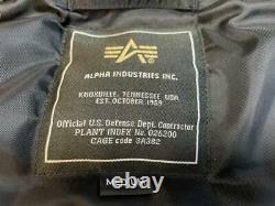 ALPHA INDUSTRIES N-2B Flight Jacket Black Medium United Arrows Collaboration