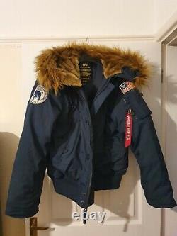 ALPHA INDUSTRIES Polar Jacket MENS UK MEDIUM RRP £240.00