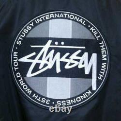 ALPHA x STUSSY 35th anniversary limited collaboration MA-1 flight jacket size M