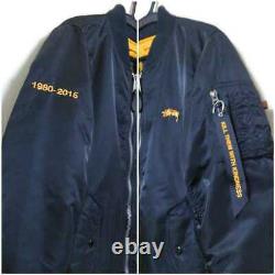ALPHA x STUSSY 35th anniversary limited collaboration MA-1 flight jacket size M