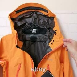 ARC'TERYX W's Alpha SL Nylon Women's Mountain Parka Jacket Size M Orange NEW