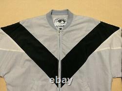 Alpha 60 Jacket Mens Sz Medium Great Cond Full Zip Style Colour Block Design