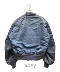 Alpha 90S Ma-1 Flight Jacket Mil-J-82798 Made In Usa Size M From Japan #2525