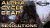 Alpha Cycle Gear Resolutions
