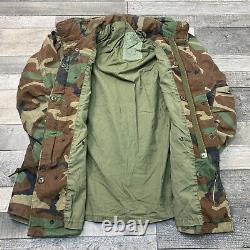 Alpha IndUStries Green Field Jacket 1986 80s M65 Military Mens Medium