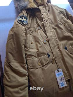 Alpha Industries Altitude Parka Extreme Cold Weather Tumbleweed Men Size M