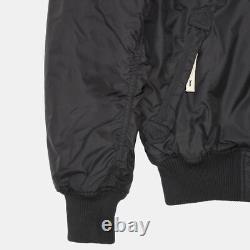 Alpha Industries Bomber Jacket / Size M / Short / Mens / Black / Nylon