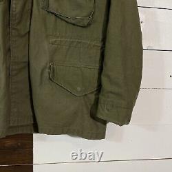 Alpha Industries Coat Cold Weather Field Jacket US Army Military Mens Medium M65