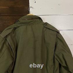Alpha Industries Coat Cold Weather Field Jacket US Army Military Mens Medium M65