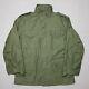 Alpha Industries Cold Weather Men's Field Coat Jacket Size Med Reg Green Canvas