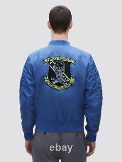 Alpha Industries L-2B Fear the Bones Battlewash Flight Jacket MJL50000C1