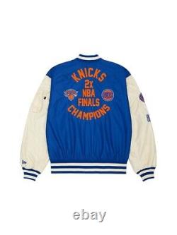 Alpha Industries Lb-2 Mens New York Knicks Reversible Bomber Jacket No Tags