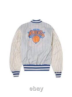 Alpha Industries Lb-2 Mens New York Knicks Reversible Bomber Jacket No Tags