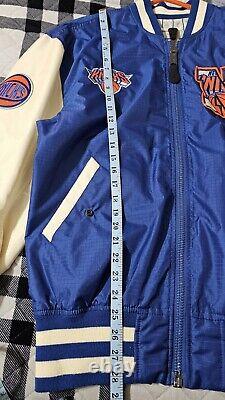 Alpha Industries Lb-2 Mens New York Knicks Reversible Bomber Jacket No Tags