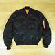 Alpha Industries Ma-1 Bomber Jacket Size M Excellent Condition