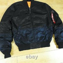 Alpha Industries MA-1 Bomber Jacket Size M Excellent Condition