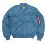 Alpha Industries Ma-1 Vf 59 Air Force Blue Bomber Jacket