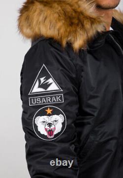 Alpha Industries Ma-1 Hooded Arctic Jacket Men black