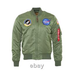 Alpha Industries Mens MA1 NASA VF Flight Jacket
