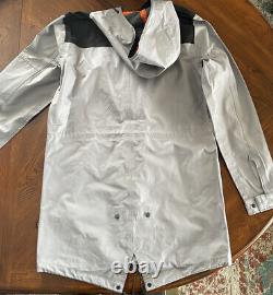 Alpha Industries NWOT Deluge Ripstop Fishtail Jacket Gray Size Medium