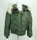 Alpha Industries N-2b Men's Flyers Parka Hooded Jacket Green Size Medium