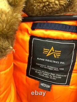 Alpha Industries Parka Jacket Men's Size M