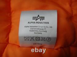 Alpha Industries Parka Jacket Womens Medium Brown N3B Extreme Cold