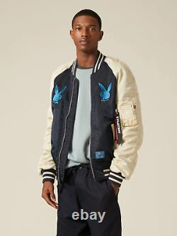 Alpha Industries x Urban Outfitters PLAYBOY BOMBER JACKET Size M NWT