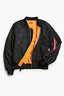 Alpha Industries X Urban Outfitters Scout L-2b Light Weight Bomber Jacket Black