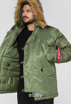 Alpha Parka N3b Extreme Cold Weather Parka Coat, Central London Store 15004