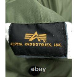 Alpha Reversible Blouson MA-1 Jacket Men's SIZE MEDIUM (M)