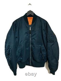 Alpha industries bomber jacket Teal Size M