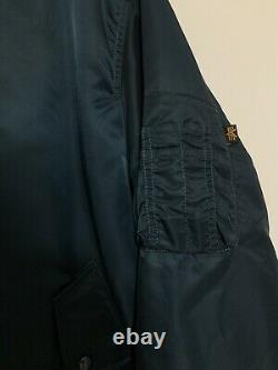 Alpha industries bomber jacket Teal Size M