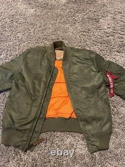 Alpha industries ma1 bomber jacket