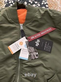 Alpha industries ma-1 bomber jacket