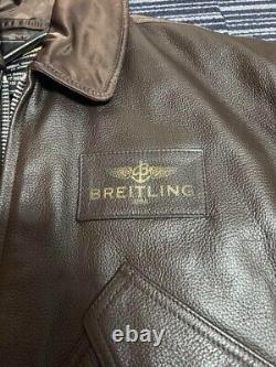 Alpha industries x Breitling Flight Jacket Novelty Size M Unused F/S