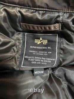 Alpha industries x Breitling Flight Jacket Novelty Size M Unused F/S