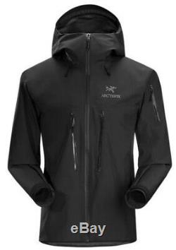 ArcTeryx Alpha SV Mens Black Medium Jacket NWT, Made In Canada, MSRP $750 NR