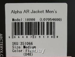 Arc'Teryx Men's Alpha AR Pro Gore-Tex Jacket Flare Medium New