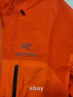 Arc'teryx Alpha AR Jacket Gore-Tex Pro Mens Next Gen Size Medium Color Dynasty
