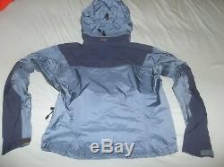 Arc'teryx Alpha Beta AR Jacket Coat Blue Steele VINTAGE Nice XCR Canada Made Med