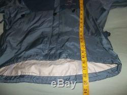 Arc'teryx Alpha Beta AR Jacket Coat Blue Steele VINTAGE Nice XCR Canada Made Med